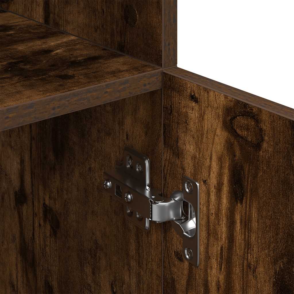 Armoire de cuisine chêne fumé 57x41,5x131,5 cm bois ingénierie - Meubles de cuisine