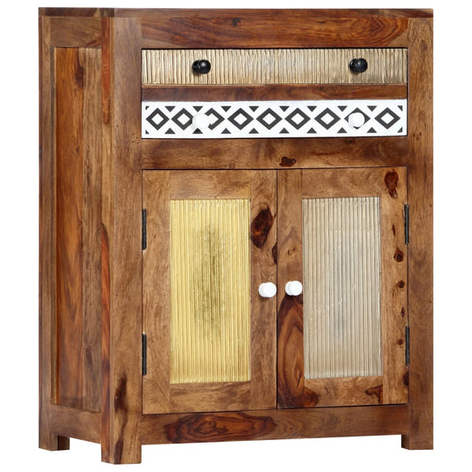 Armoire latérale 60x30x75 cm Bois massif - Buffets & bahuts