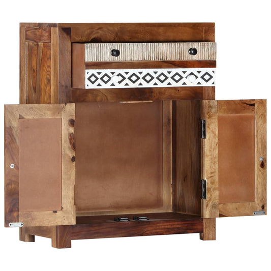 Armoire latérale 60x30x75 cm Bois massif - Buffets & bahuts