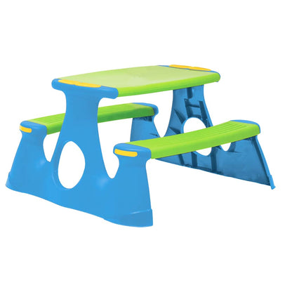 Banc de pique-nique pour enfants 89,5x84,5x48 cm Polypropylène - Meubles pour bébés & tout-petits