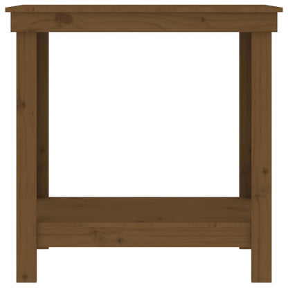 Banc de travail Marron miel 80x50x80 cm Bois de pin massif - Établis