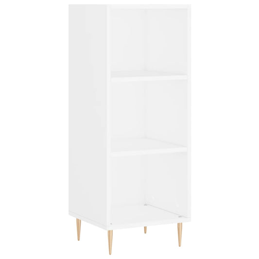 Buffet blanc 34,5x32,5x90 cm bois d’ingénierie - Buffets & bahuts