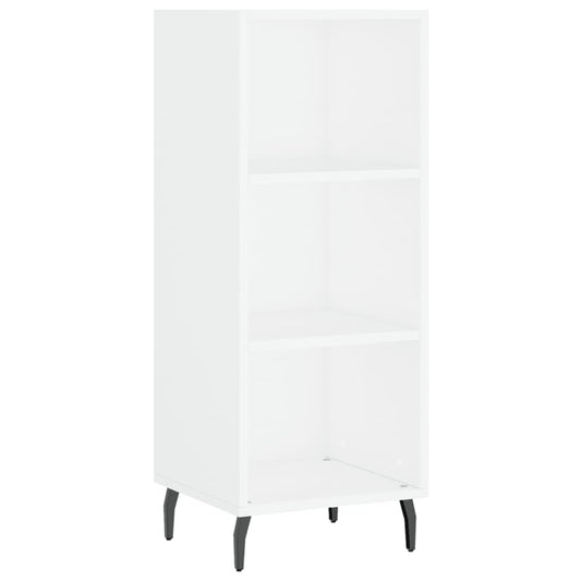 Buffet blanc 34,5x32,5x90 cm bois d’ingénierie - Buffets & bahuts