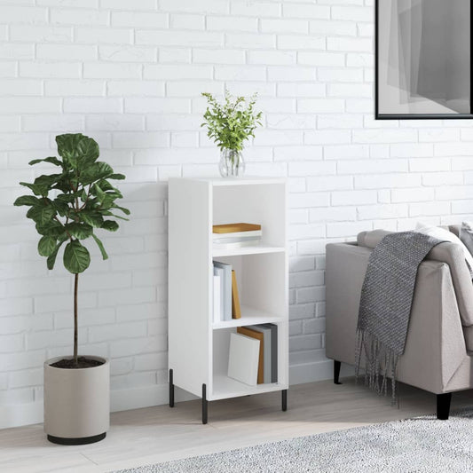 Buffet blanc 34,5x32,5x90 cm bois d’ingénierie - Buffets & bahuts