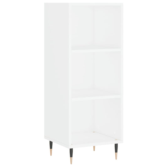 Buffet blanc 34,5x32,5x90 cm bois d’ingénierie - Buffets & bahuts
