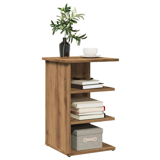 Buffet chêne artisanal 35x35x55 cm bois d’ingénierie - Buffets & bahuts