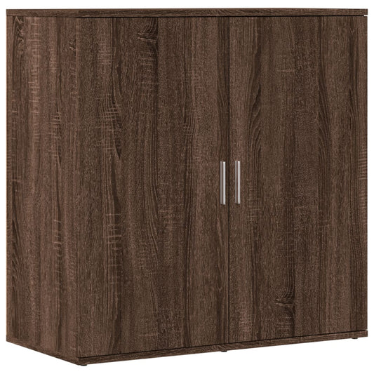 Buffet chêne marron 79x38x80 cm bois d’ingénierie - Buffets & bahuts