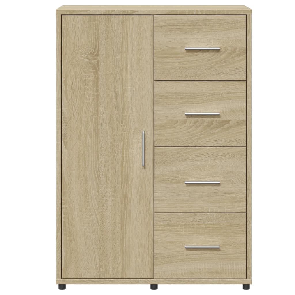 Buffet chêne sonoma 60x31x84 cm bois d’ingénierie - Buffets & bahuts