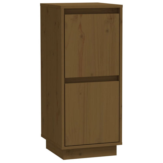 Buffet Marron miel 31,5x34x75 cm Bois massif de pin - Buffets & bahuts