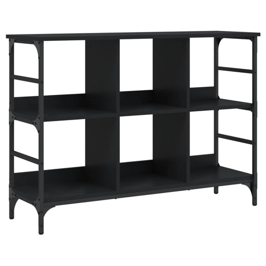 Buffet noir 102x32x73,5 cm bois d’ingénierie - Buffets & bahuts