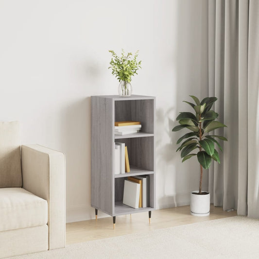 Buffet sonoma gris 34,5x32,5x90 cm bois d’ingénierie - Buffets & bahuts