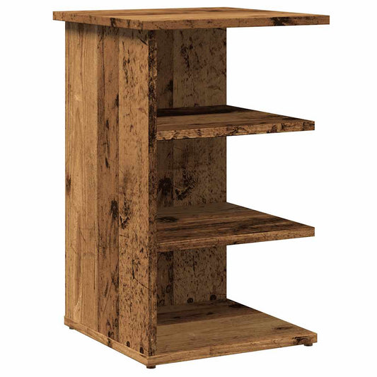 Buffet vieux bois 35x35x55 cm bois d’ingénierie - Buffets & bahuts