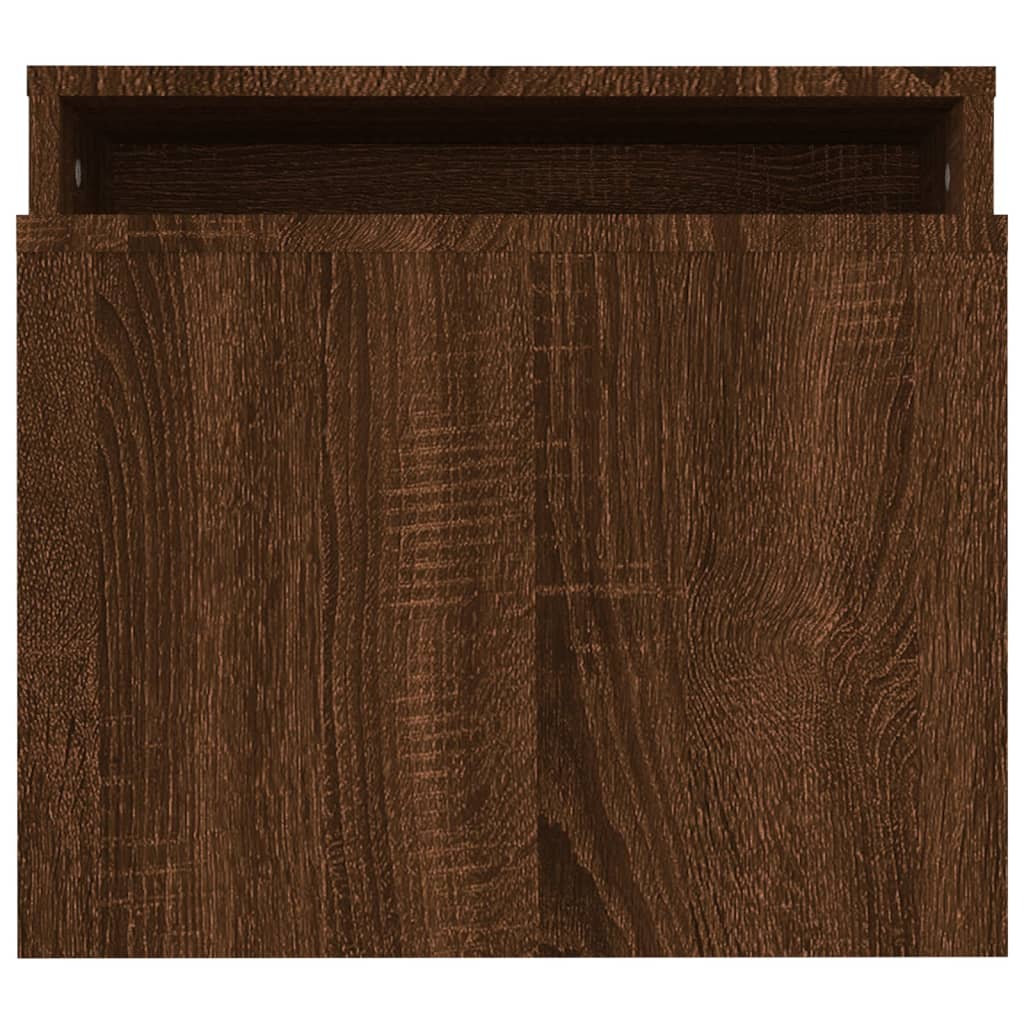 Ensemble table basse Chêne marron 100x48x40cm Bois d’ingénierie - Tables basses