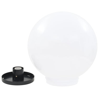 Lampe à LED sous forme de boule 2 pcs Sphérique 40 cm PMMA - Éclairage extérieur