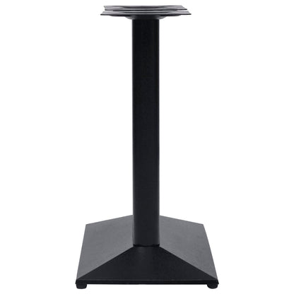 Pied de table de bistro noir 70x40x72 cm fonte - Pieds de table