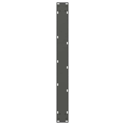 Pieds de table à manger forme de V 3 pcs 100x(72-73,3) cm acier - Pieds de table
