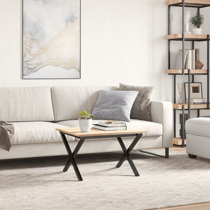Pieds de table basse cadre en X 50x40x38 cm acier - Pieds de table