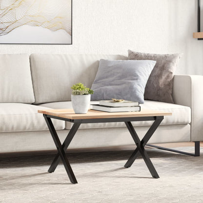Pieds de table basse cadre en X 50x40x38 cm acier - Pieds de table