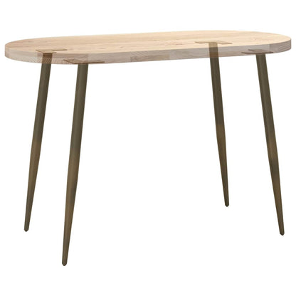 Pieds de table basse forme conique 4 pcs acier naturel 72-73 cm - Pieds de table
