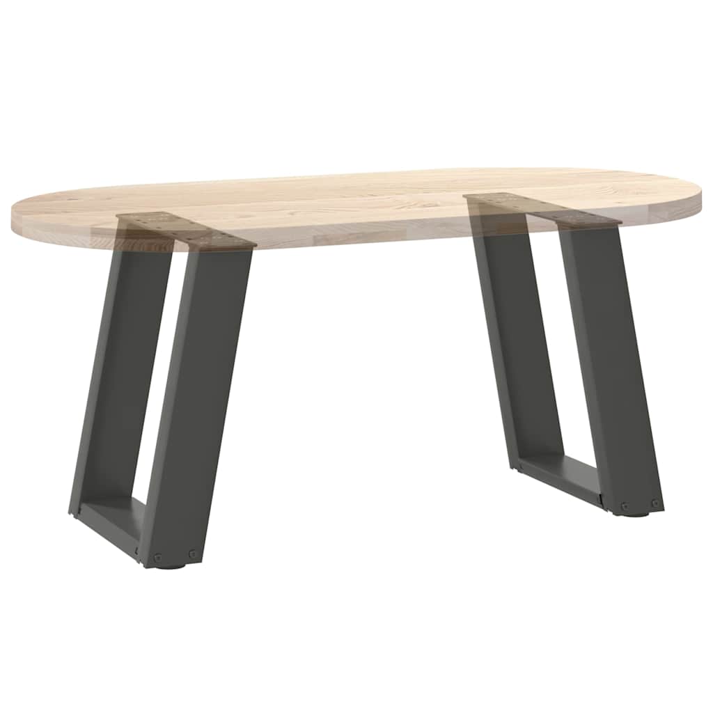Pieds de table basse forme de U 2 pcs anthracite 38x(42-43) cm - Pieds de table