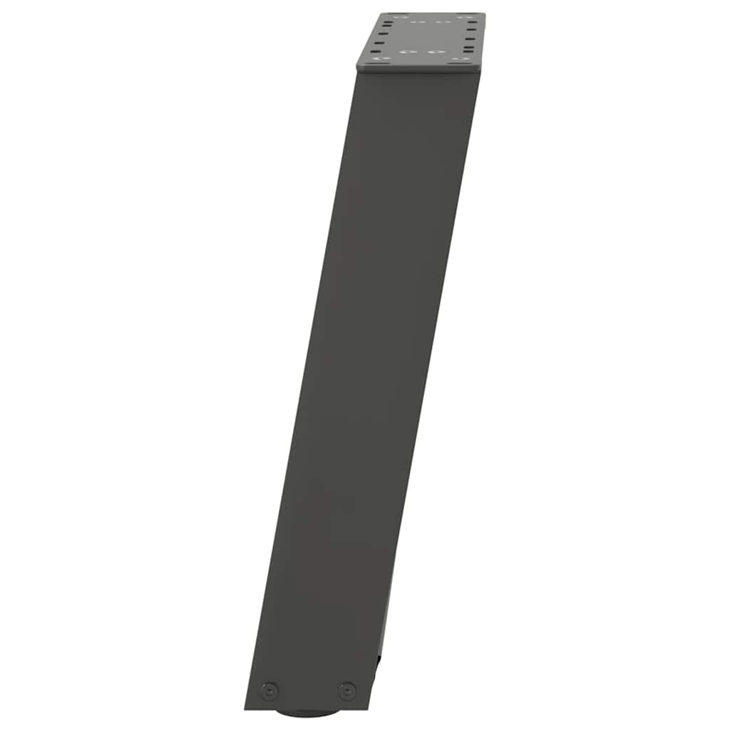 Pieds de table basse forme de U 2 pcs anthracite 38x(42-43) cm - Pieds de table
