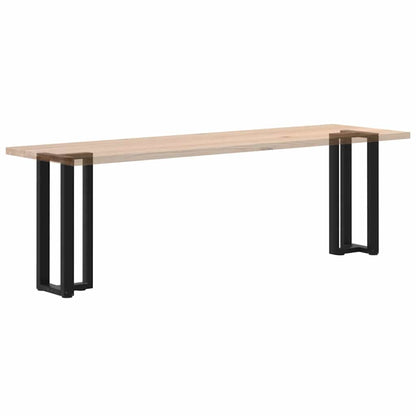 Pieds de table console forme de T 2 pcs noir 25x28x(72-73) cm - Pieds de table
