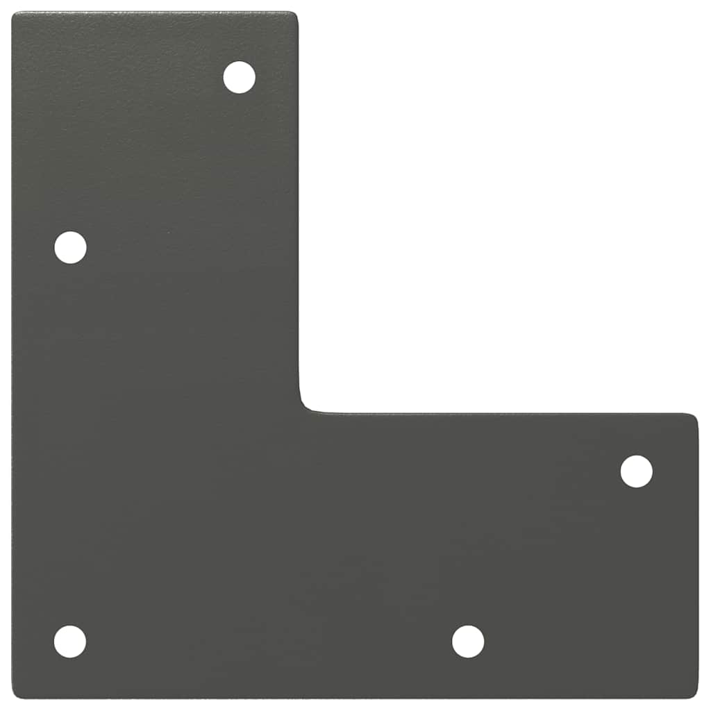 Pieds de table en forme d’épingle à cheveux 4 pcs anthracite - Pieds de table