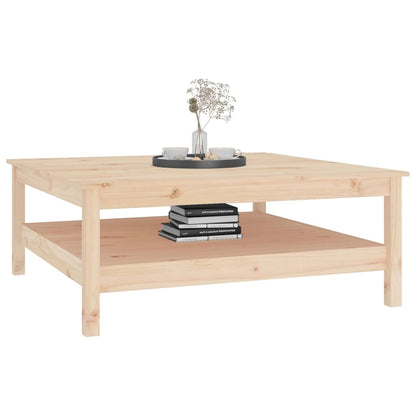 Table basse 100x100x40 cm Bois massif de pin - Tables basses