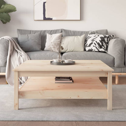 Table basse 100x100x40 cm Bois massif de pin - Tables basses