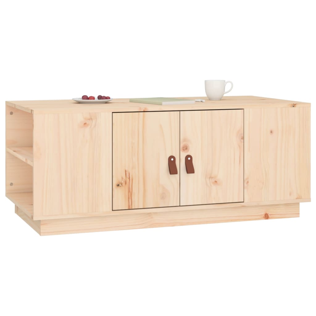 Table basse 100x50x41 cm Bois massif de pin - Tables basses
