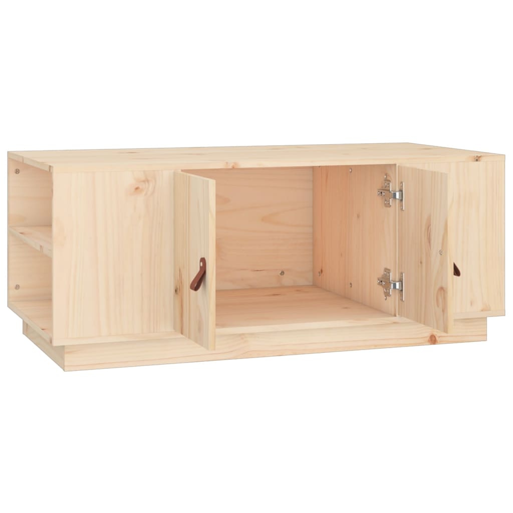 Table basse 100x50x41 cm Bois massif de pin - Tables basses