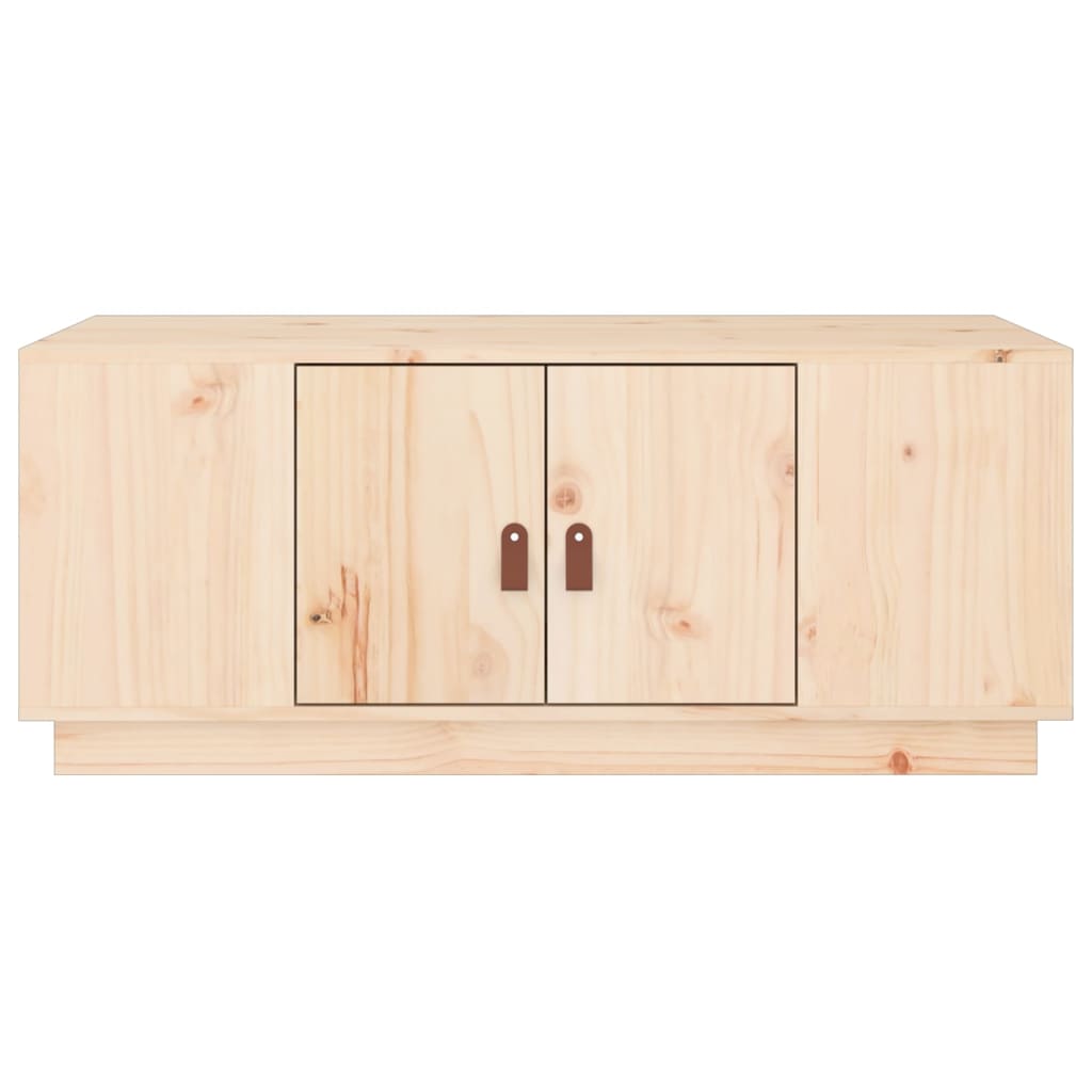 Table basse 100x50x41 cm Bois massif de pin - Tables basses