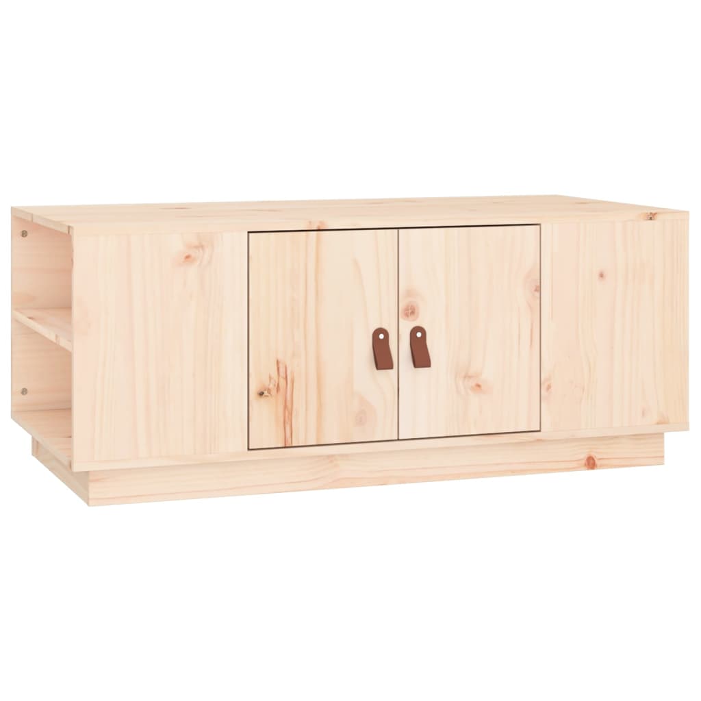 Table basse 100x50x41 cm Bois massif de pin - Tables basses