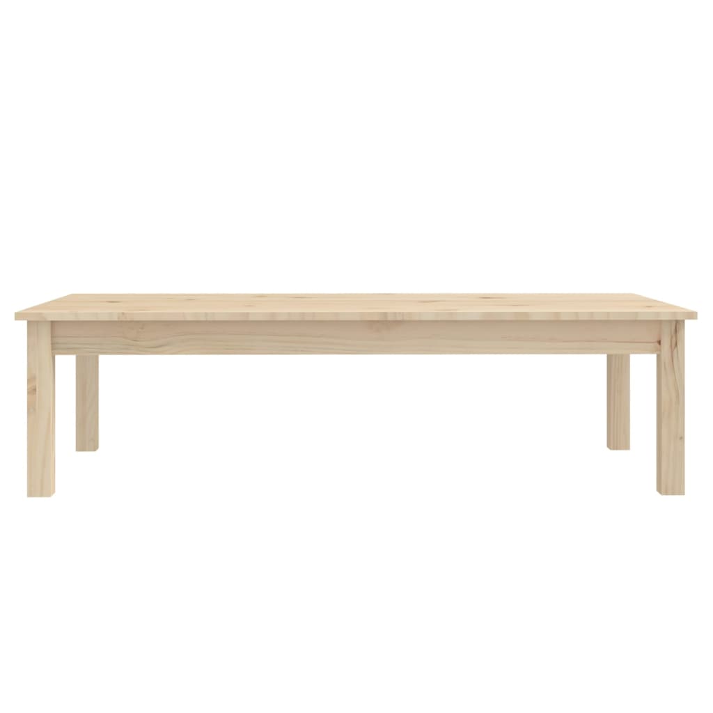 Table basse 110x50x30 cm Bois massif de pin - Tables basses