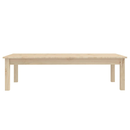 Table basse 110x50x30 cm Bois massif de pin - Tables basses