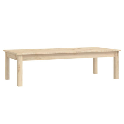 Table basse 110x50x30 cm Bois massif de pin - Tables basses