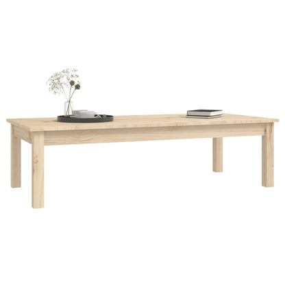 Table basse 110x50x30 cm Bois massif de pin - Tables basses