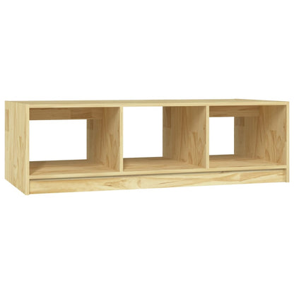 Table basse 110x50x34 cm Bois de pin massif - Tables basses