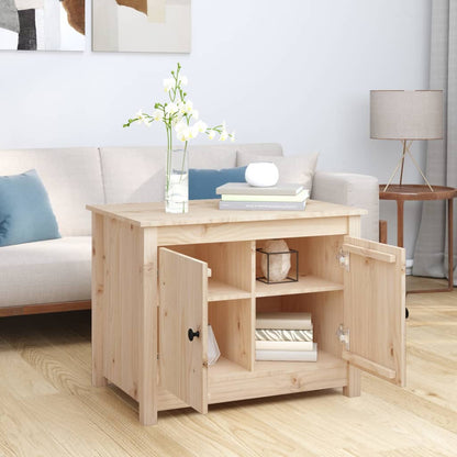 Table basse 71x49x55 cm Bois massif de pin - Tables basses