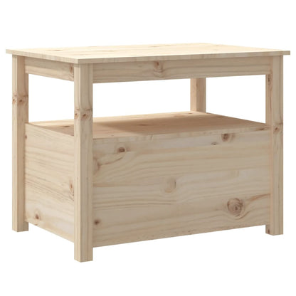 Table basse 71x49x55 cm Bois massif de pin - Tables basses