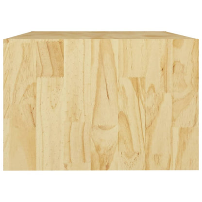 Table basse 75x50x33,5 cm Bois de pin massif - Tables basses