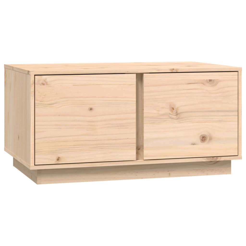 Table basse 80x50x40 cm Bois massif de pin - Tables basses
