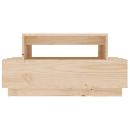 Table basse 80x55x40,5 cm Bois massif de pin - Tables basses
