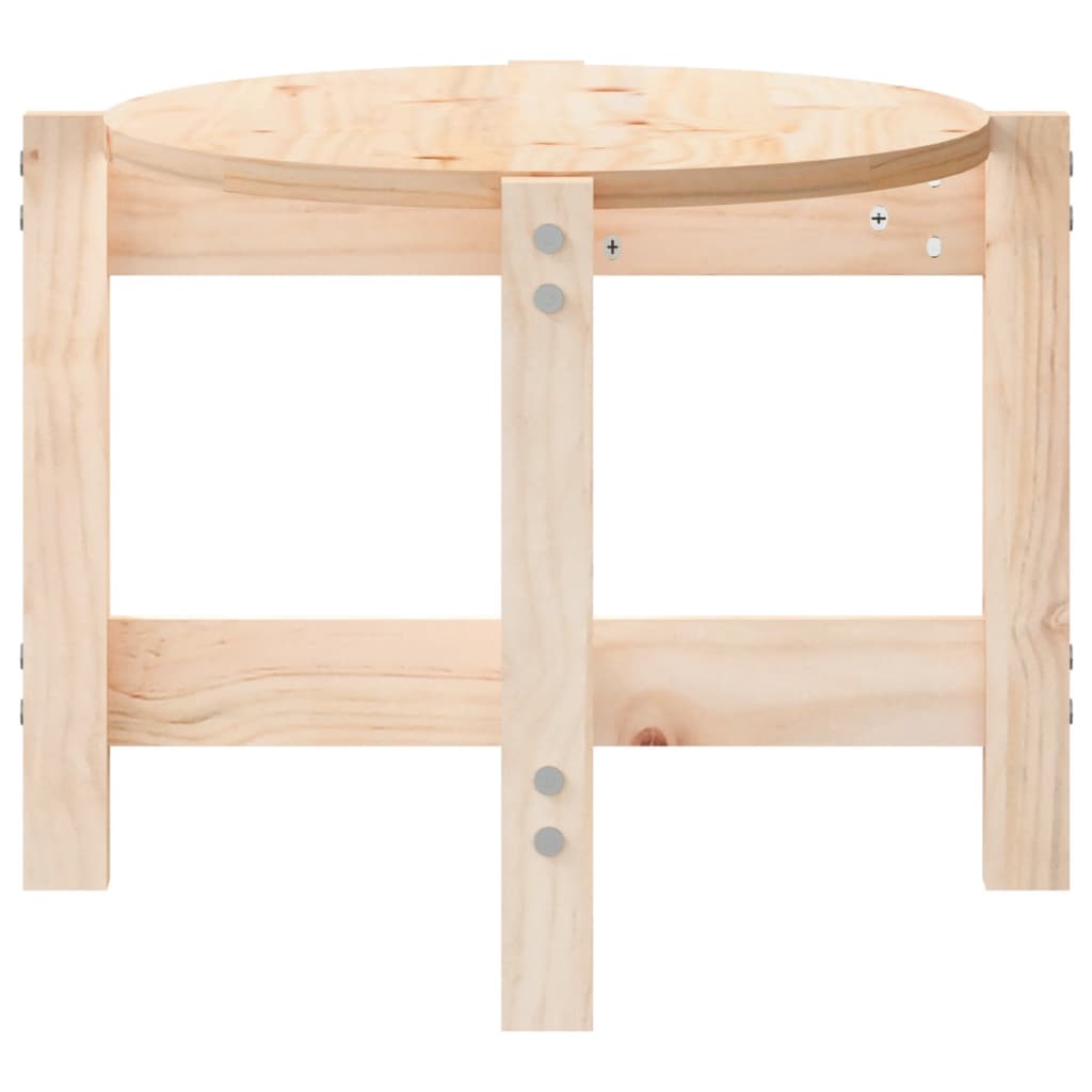 Table basse 87x48x35 cm Bois massif de pin - Tables basses