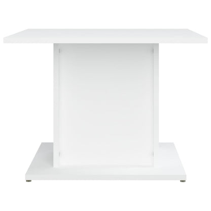Table basse blanc 55,5x55,5x40 cm bois d’ingénierie - Tables basses