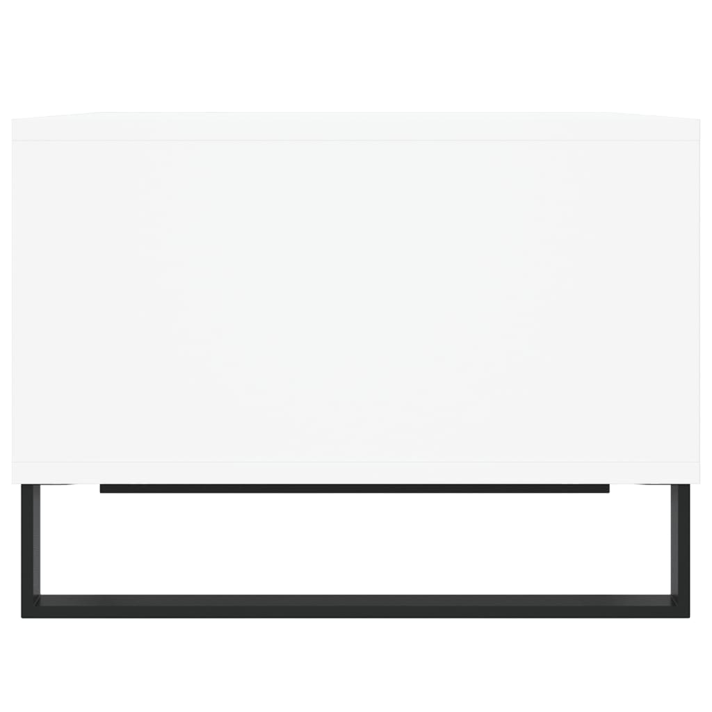 Table basse Blanc 60x50x36,5 cm Bois d’ingénierie - Tables basses
