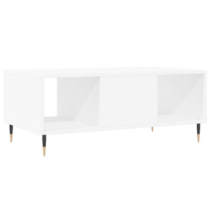 Table basse Blanc 90x50x36,5 cm Bois d’ingénierie - Tables basses