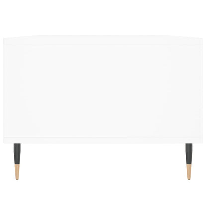 Table basse Blanc 90x50x36,5 cm Bois d’ingénierie - Tables basses