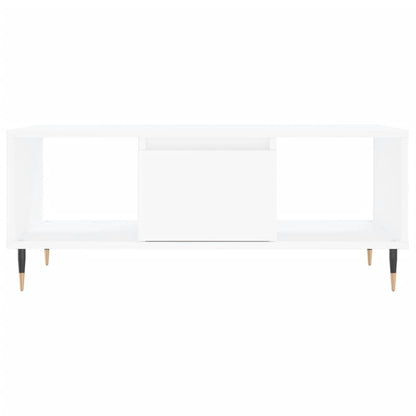Table basse Blanc 90x50x36,5 cm Bois d’ingénierie - Tables basses