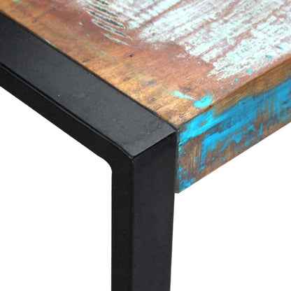 Table basse Bois de récupération massif 80x80x40 cm - Tables basses